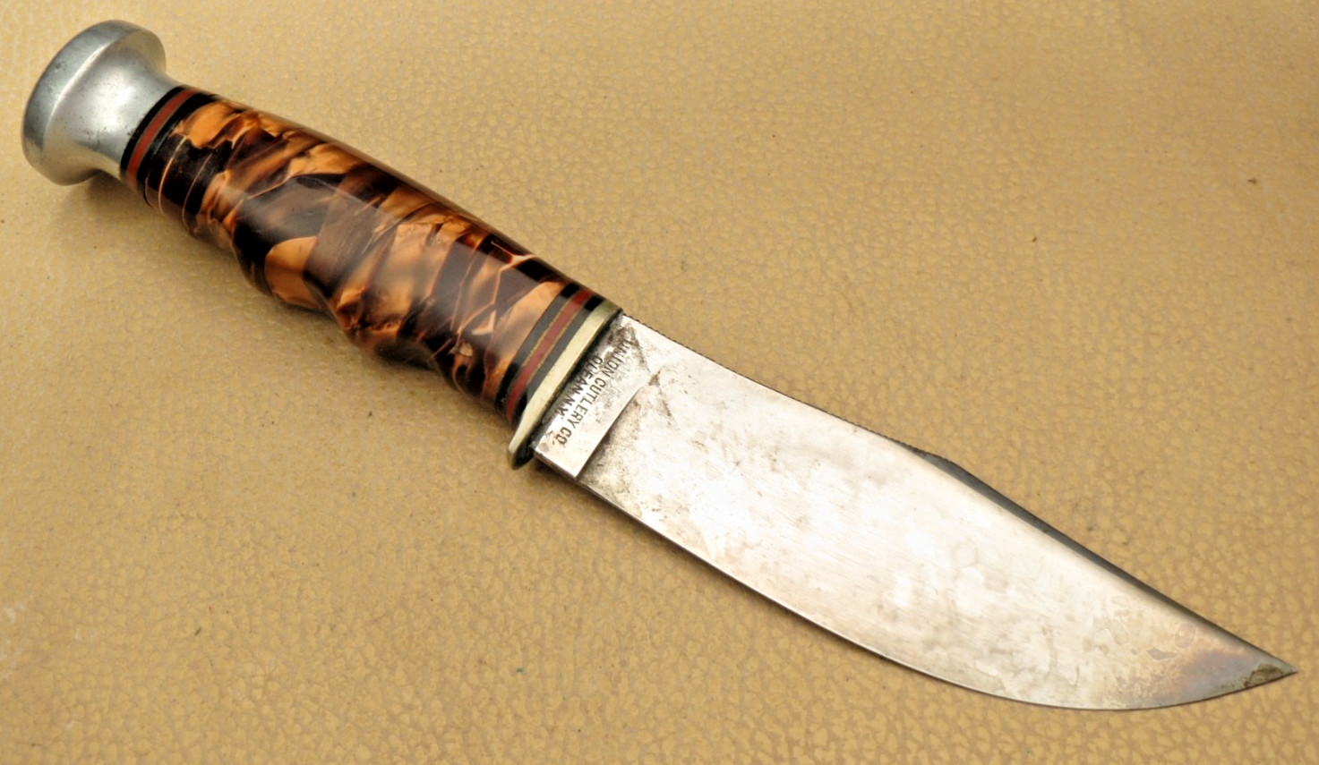Antique 1920’s to WWII KA-BAR UNION CUTLERY Hunting Knife Great Handle – Unused