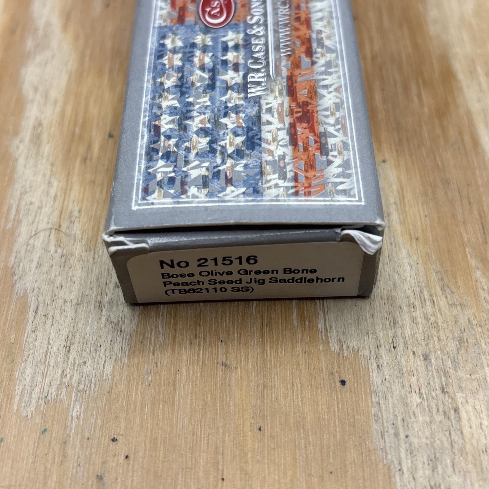 Case XX 2020 TB62110 Tony Bose Green Bone Cigar Band Saddlehorn Knife NIB