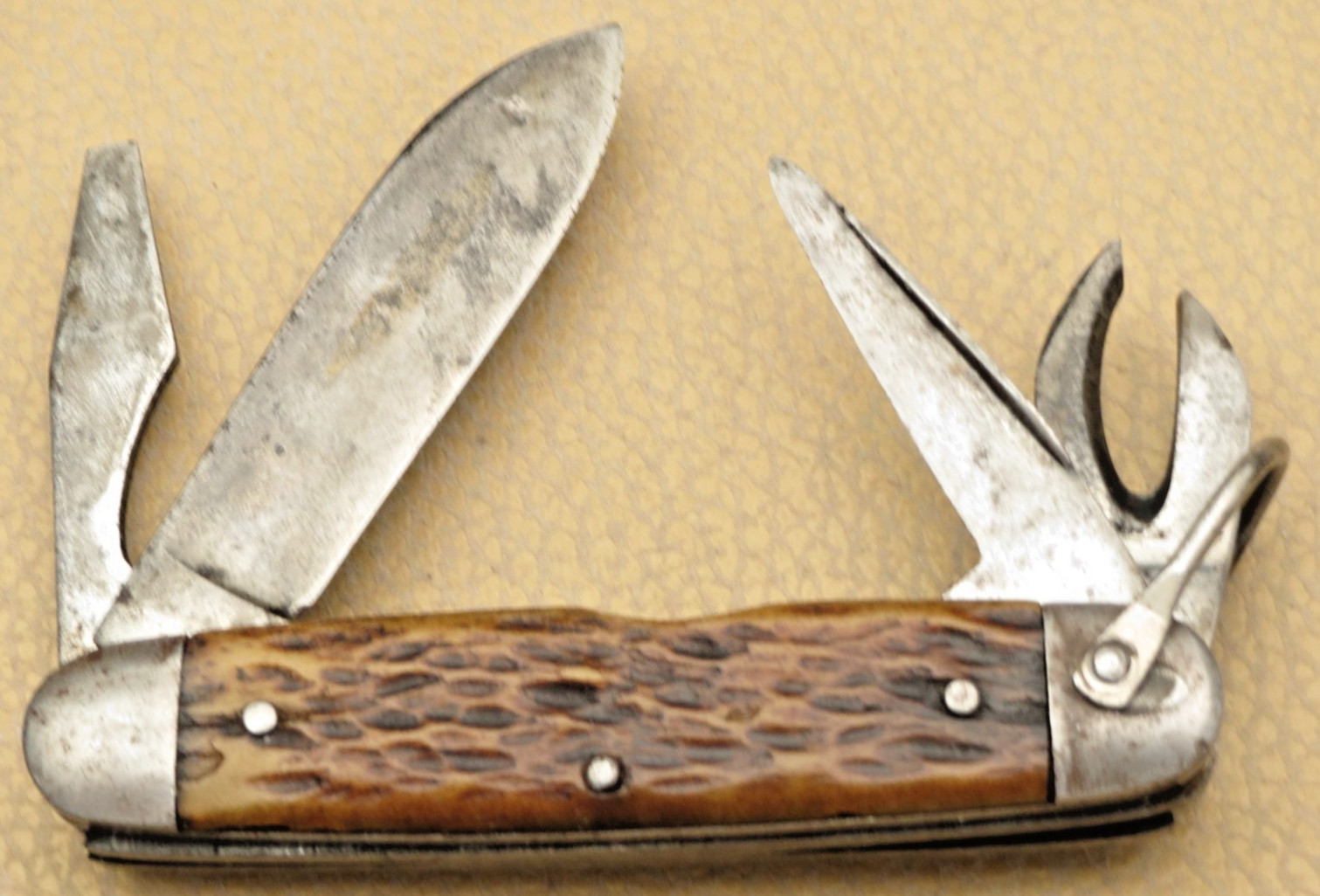 Antique MADE IN USA by IMPERIAL – 1940 Era – Military Utility Engineer’s Knife