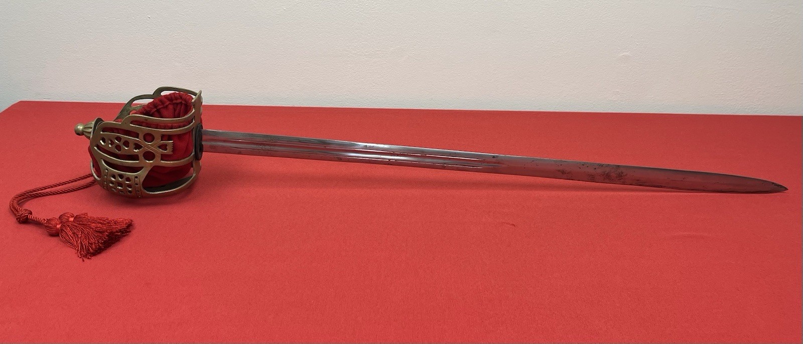P1828 Scottish Basket-Hilted Claymore Broadsword (High-Grade) Reproduction