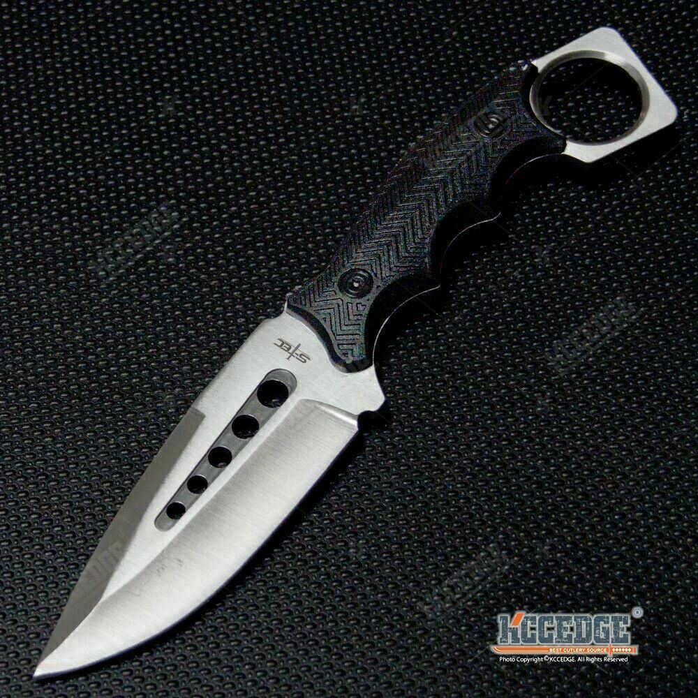 9″ Full Tang Tactical Knife Kydex Style Sheath Hunting Knife Survival Knife