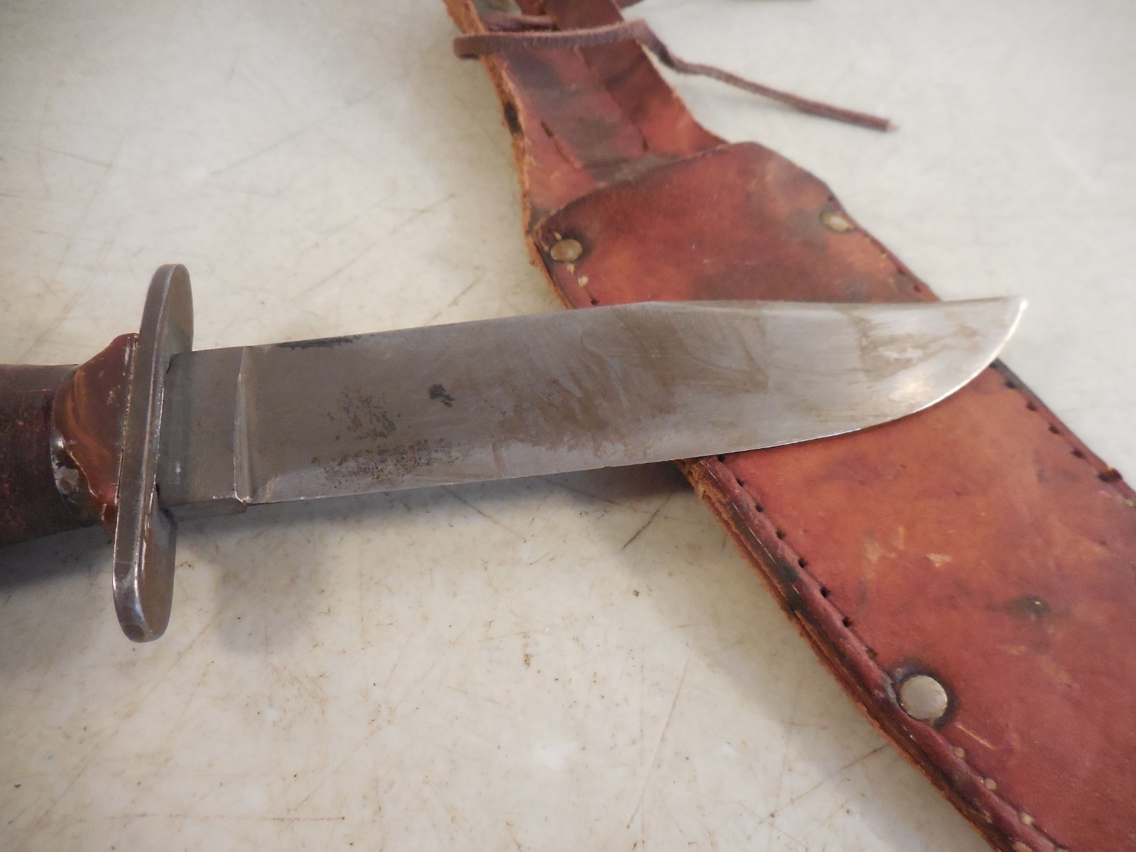 Imperial USA Military Fighing Knife Fixed Blade w/Sheath* IM9