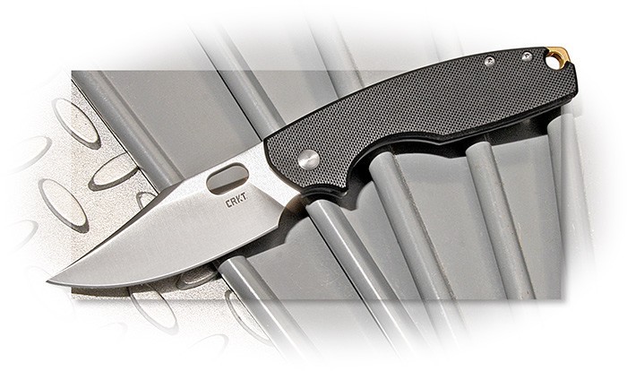 CRKT PILAR IV FOLDING KNIFE FRAMELOCK G10 & STAINLESS HANDLE D2 TOOL STEEL 5321