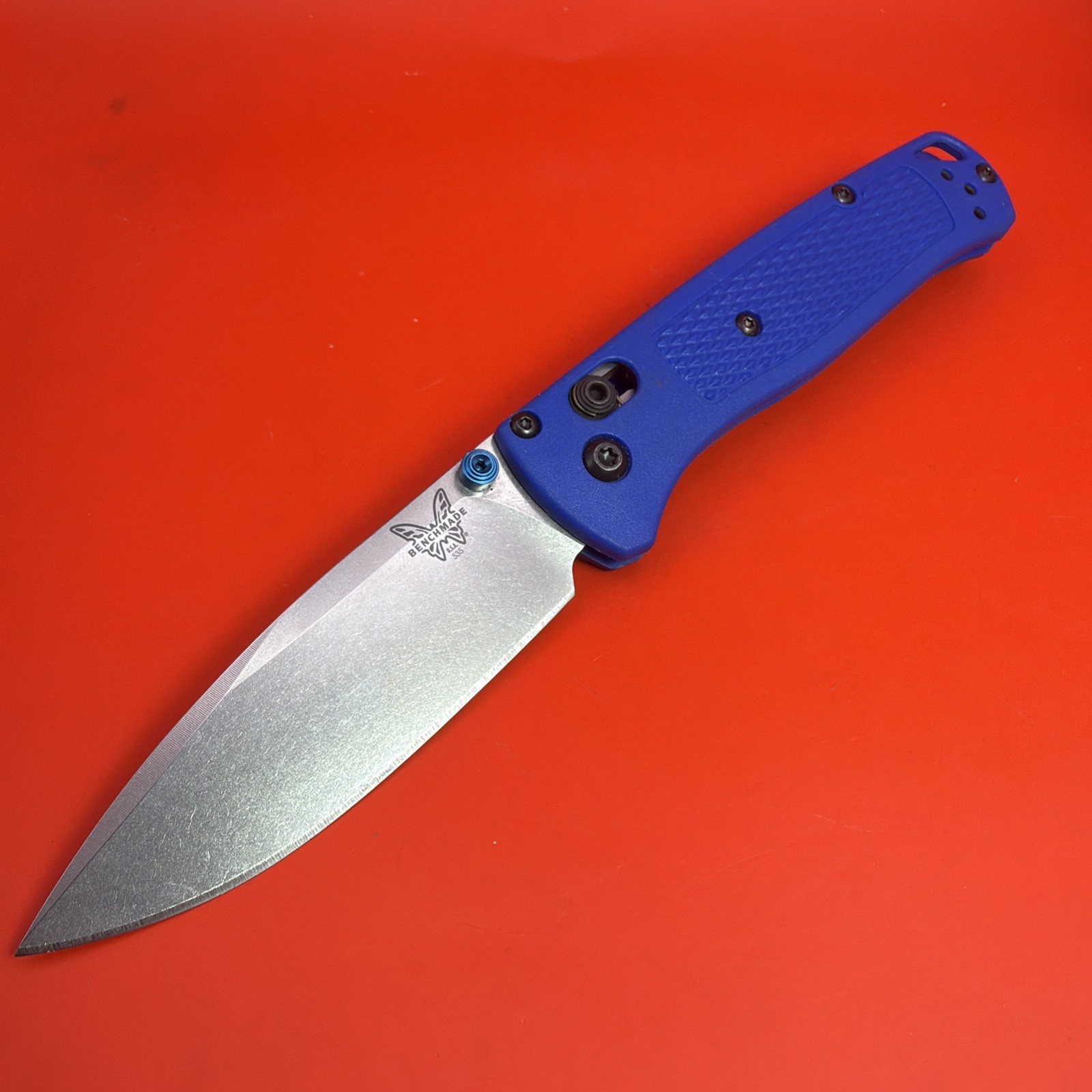 Benchmade Bugout 535 CPM-S30V Steel 3.24 Blade Blue Handle