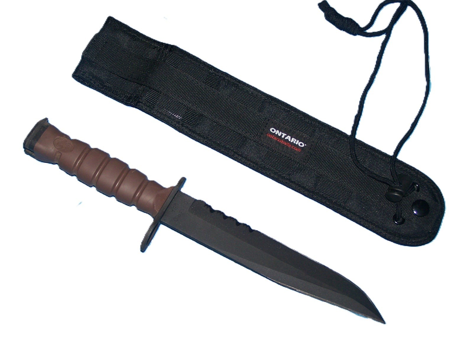 Vintage OKC3S Knife USMC Marine Corps Bayonet Ontario Knife Co & MOLLE Sheath