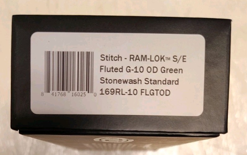New Microtech Manual Stitch Ram-Lok 3.65″ Bohler M390MK SW Spear Pt OD Green G10