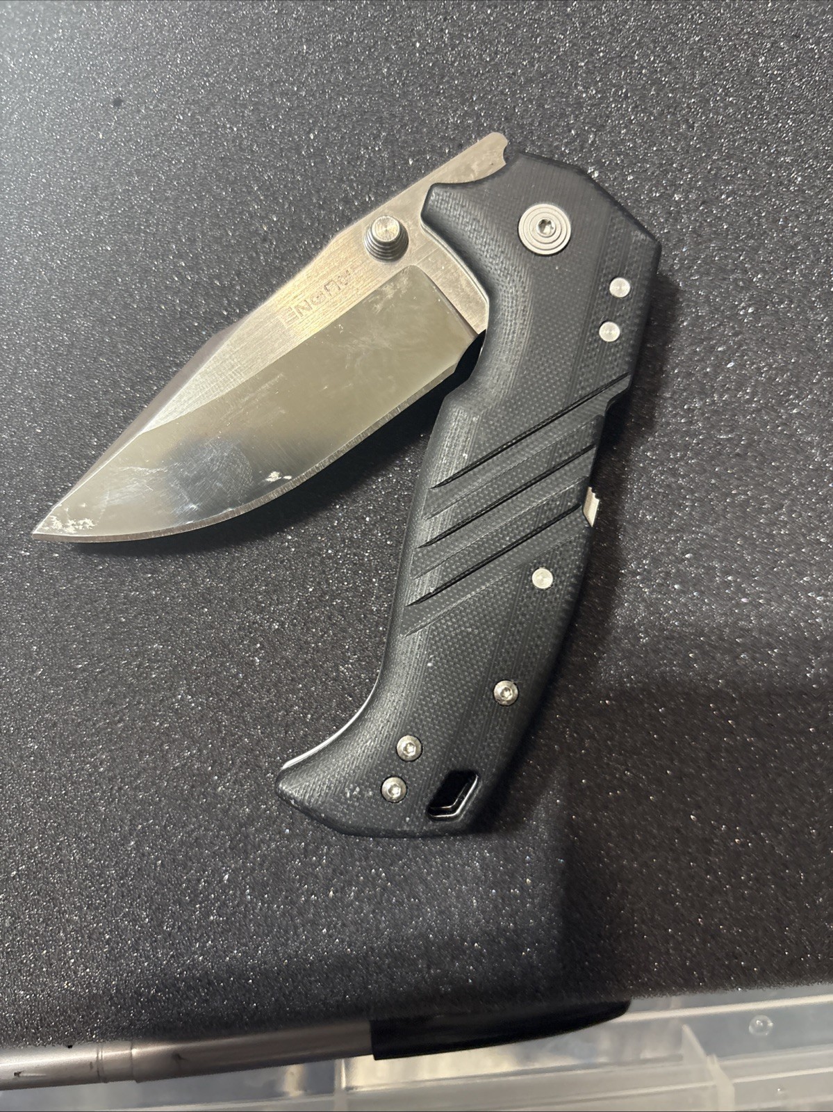 Cold Steel Engage Folding Knife 3.5″ CPM-S35VN Steel Blade G-10 Handle