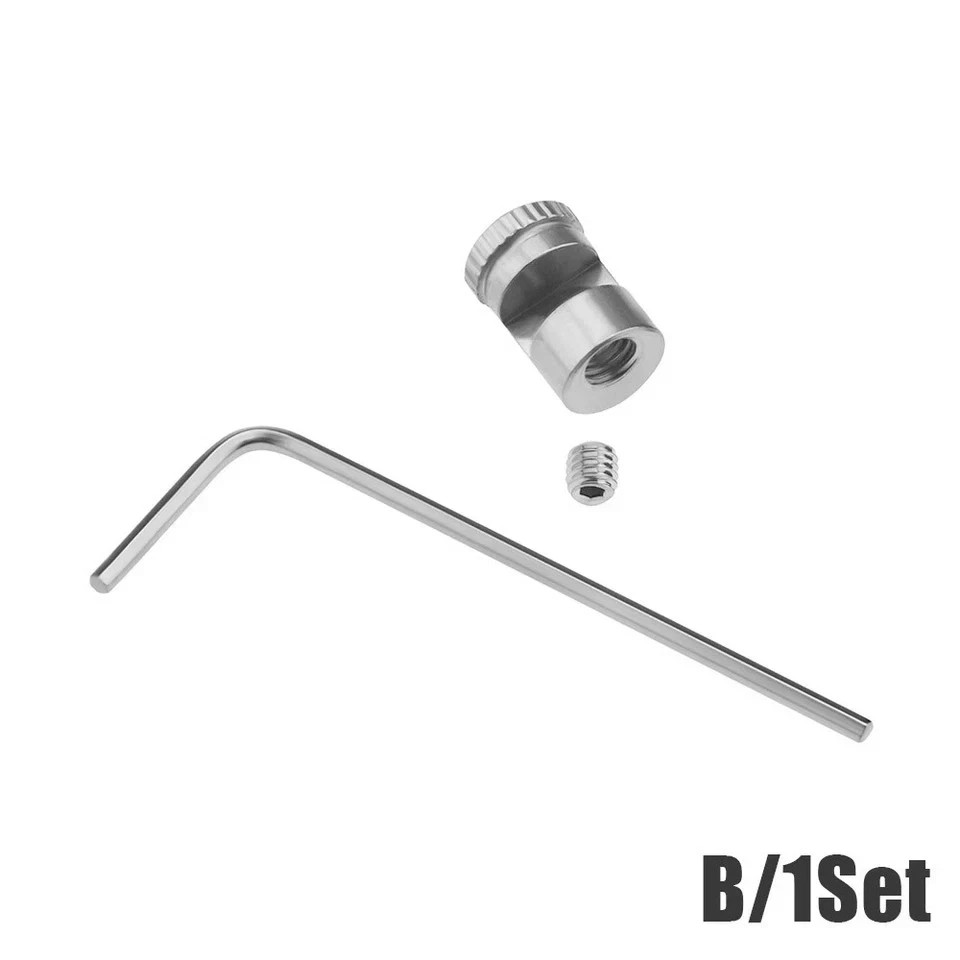 Practical Thumb Stud 416 Stainless Steel Push Knife Blade Clamp 3mm For Buck 110