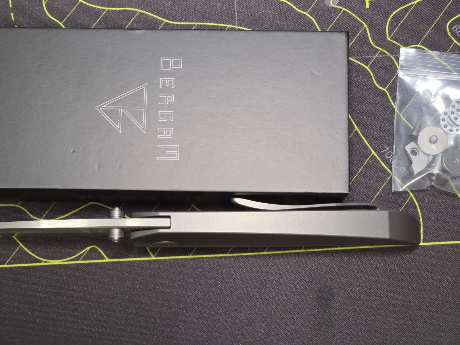 Dalibor Bergam Asgard Integral Ti Handle/ Magnacut 1st Production Run SN 82/100