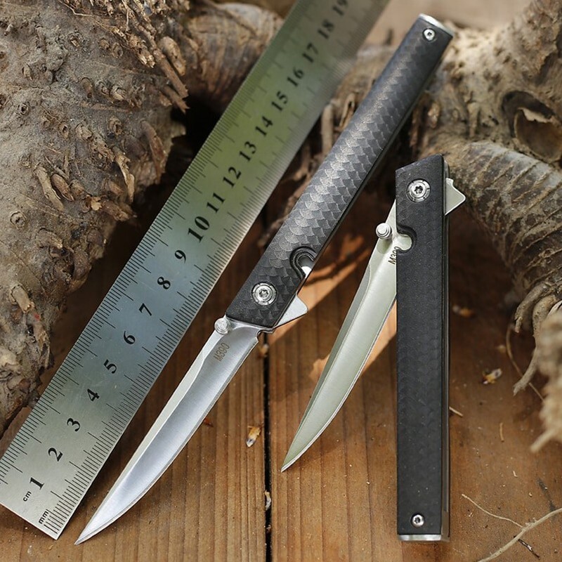 Tactical Folding Blade Knife Hunting Survival Knife Pocket Knife EDC With Clip