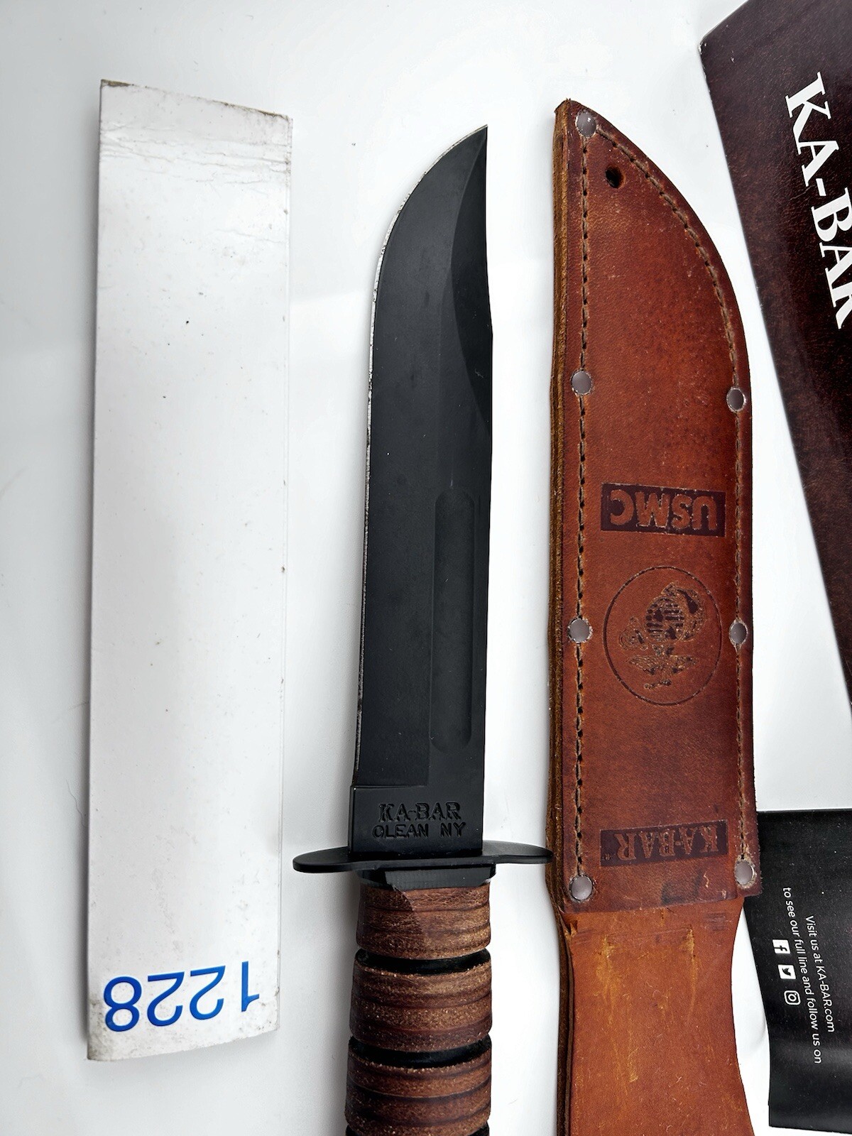 USMC The Legend KA-BAR® Fighting/Utility Knife 1217 – Original USA -Short Model