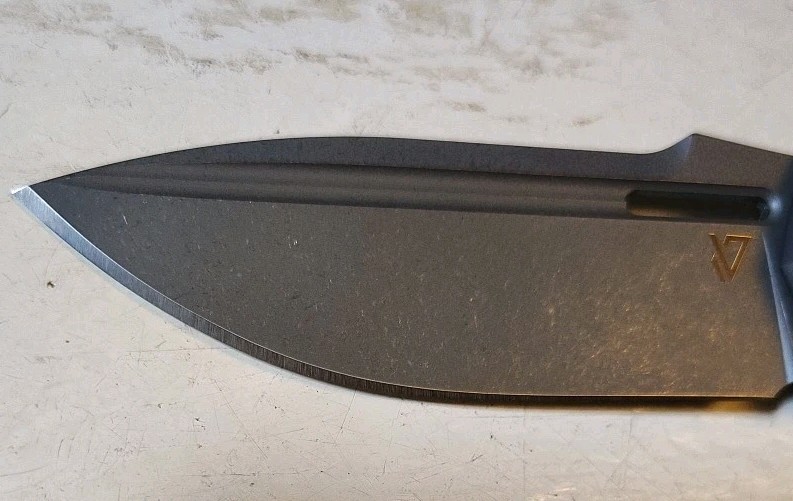 New Vanguard Continuum Framelock 3.4″ M390 SW Drop Point Blue Ti & CF Handle
