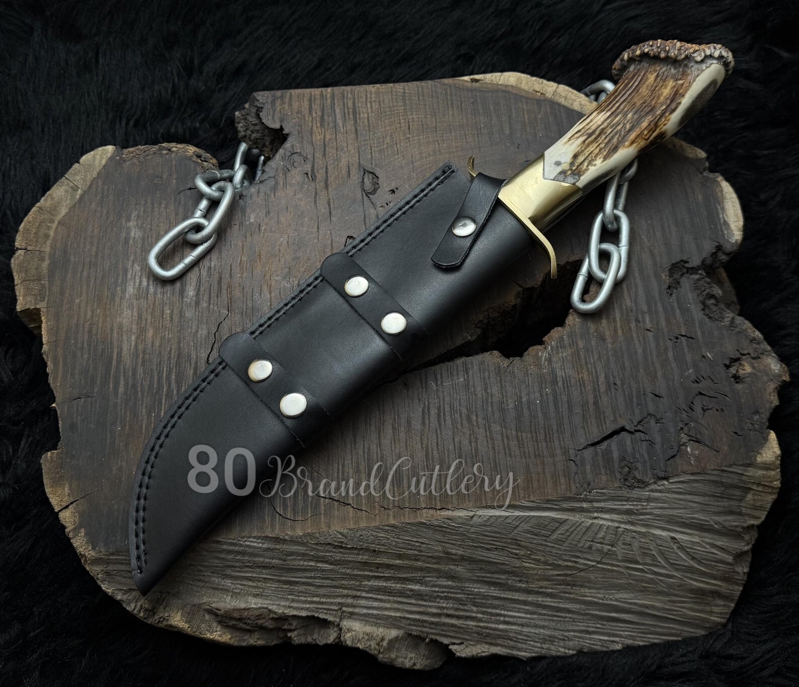 Handmade Inglourious Basterds Aged Replica Bowie Knife Aldo Raine Knife