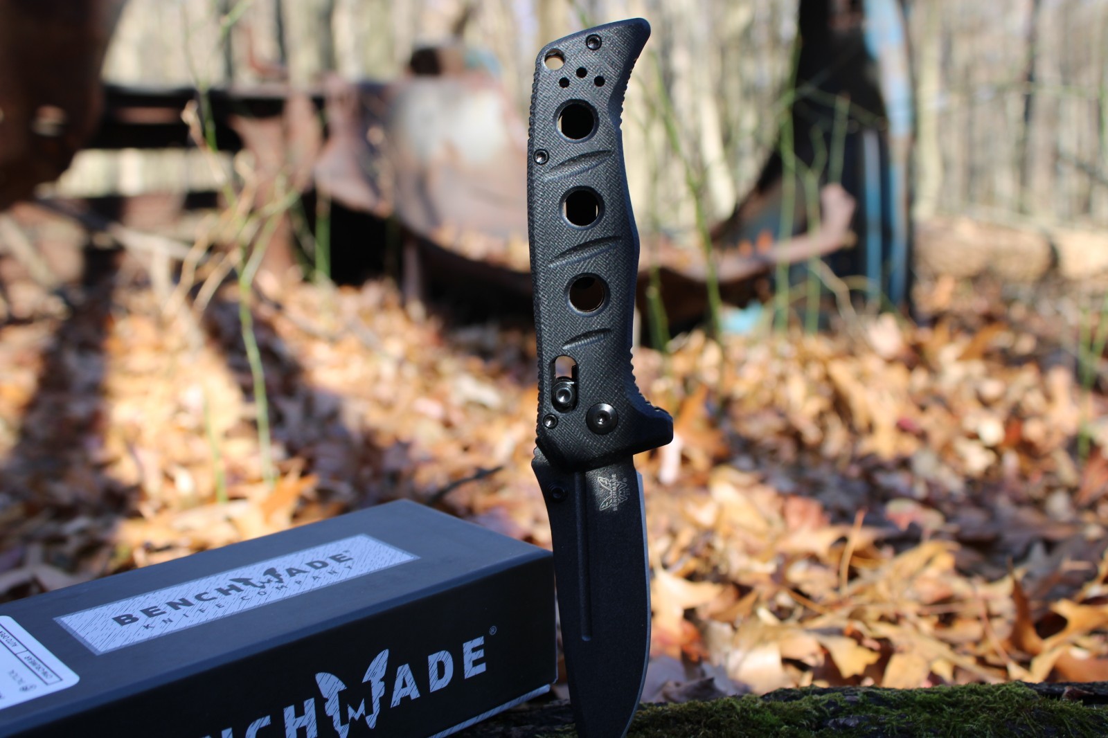 Mini Adamas 273GY-1 Black CPM-CRU-WEAR G10 Handle Folding Knife