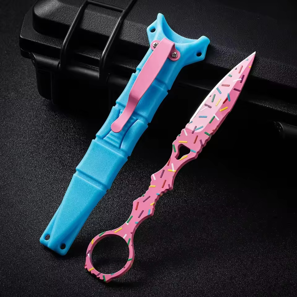 2026 New BM176 Tactical Fixed Blade Butterfly Dagger Survival Hunting Claw Knife