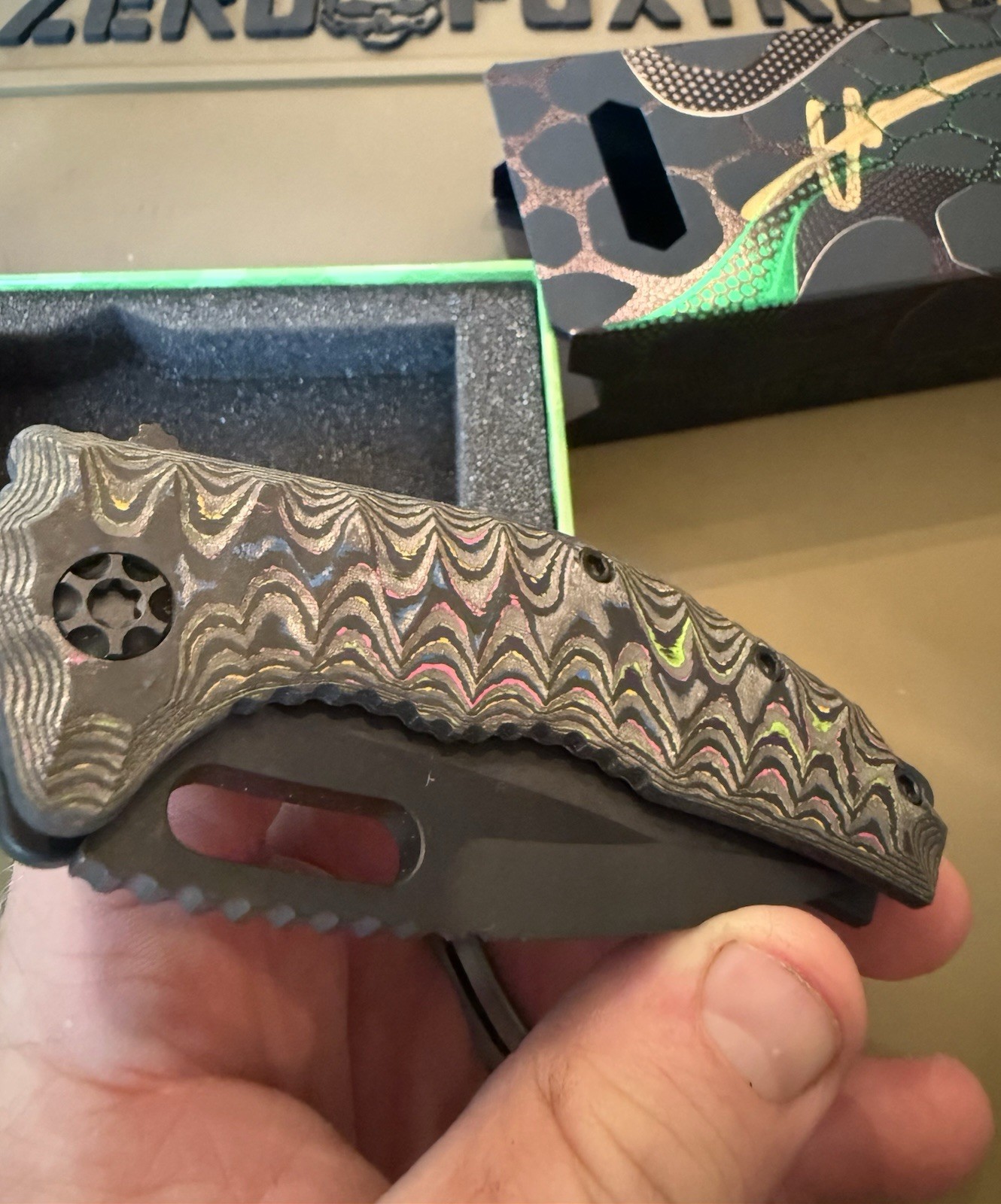 Heretic Knives Medusa Sculpted 80’s Brop Exclusive #15/40