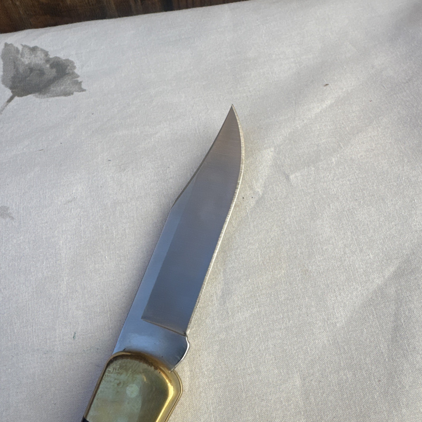 2024 Buck 110 USA Folding Hunting Knife w/ Sheath *Pre-Owned