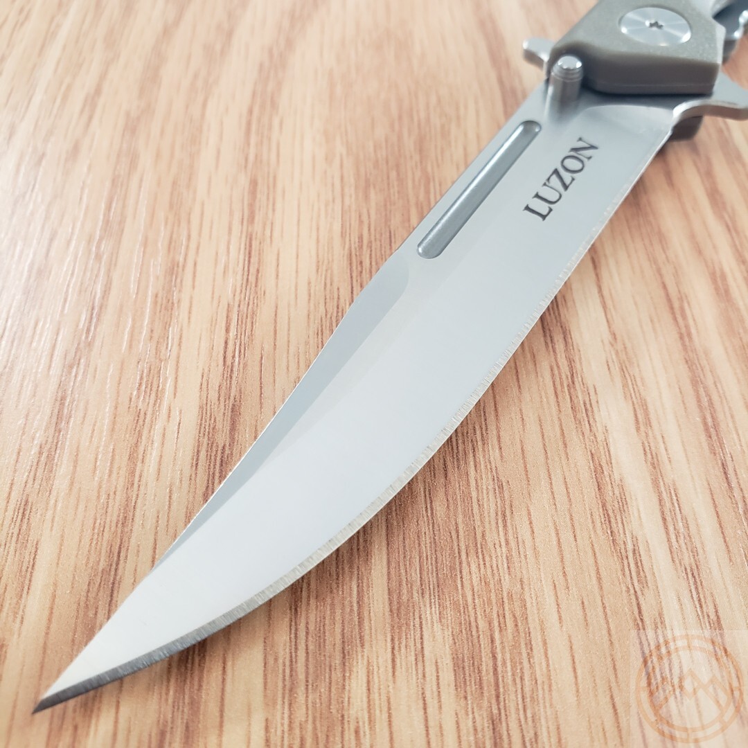Cold Steel Medium Luzon Liner Folding Knife 4″ 8Cr13MoV Steel Blade GFN Handle