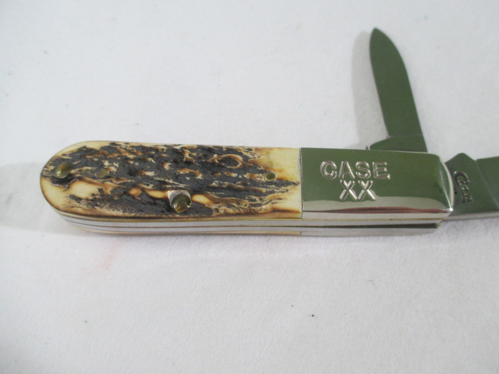 Case XX 1998 Stag Barlow Knife 52009 1/2 SS, Item 01723