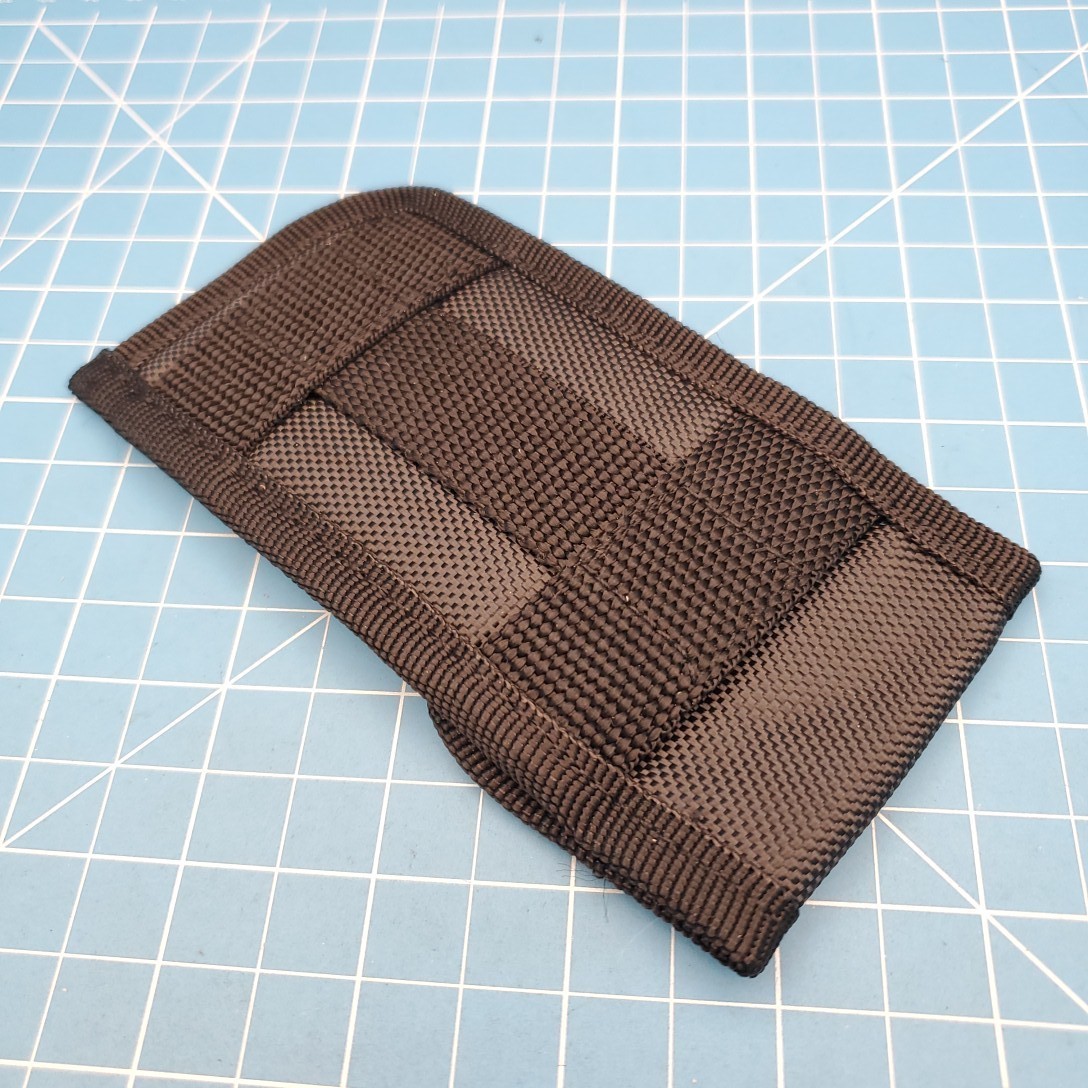 Folding Blade Knife Sheath Black Nylon Belt Pouch Case 5.5″x4.75″