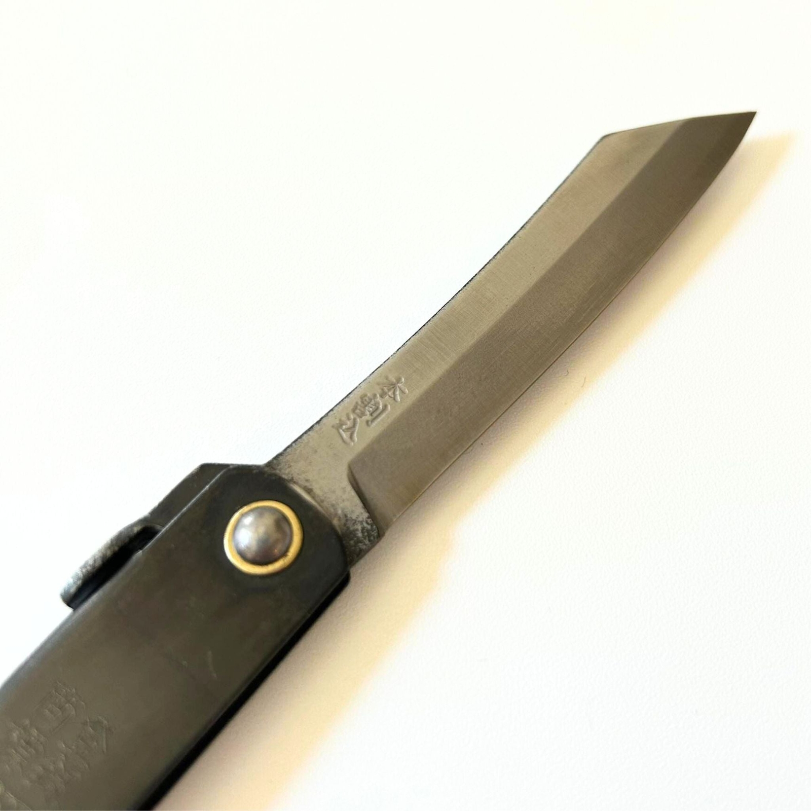 Japanese Higonokami Folding Knife, SK Steel 100mm Black -Free Shipping,US Seller