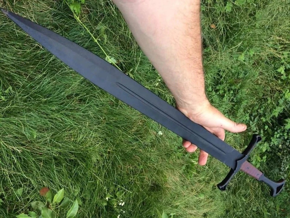Hand Forged G-10 Micarta Handle Sword Sharp Battle Ready Medieval with Sheath
