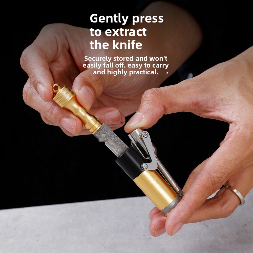 Foldable Pocket Knife for Men, Survival Knife, Hiking Cutting Tool, Camping Tool
