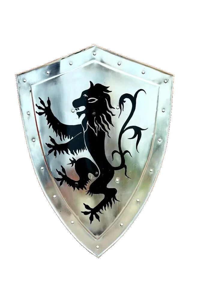 Medieval Templar Knight Dragon Battle Cosplay Reproduction armor shield 24″
