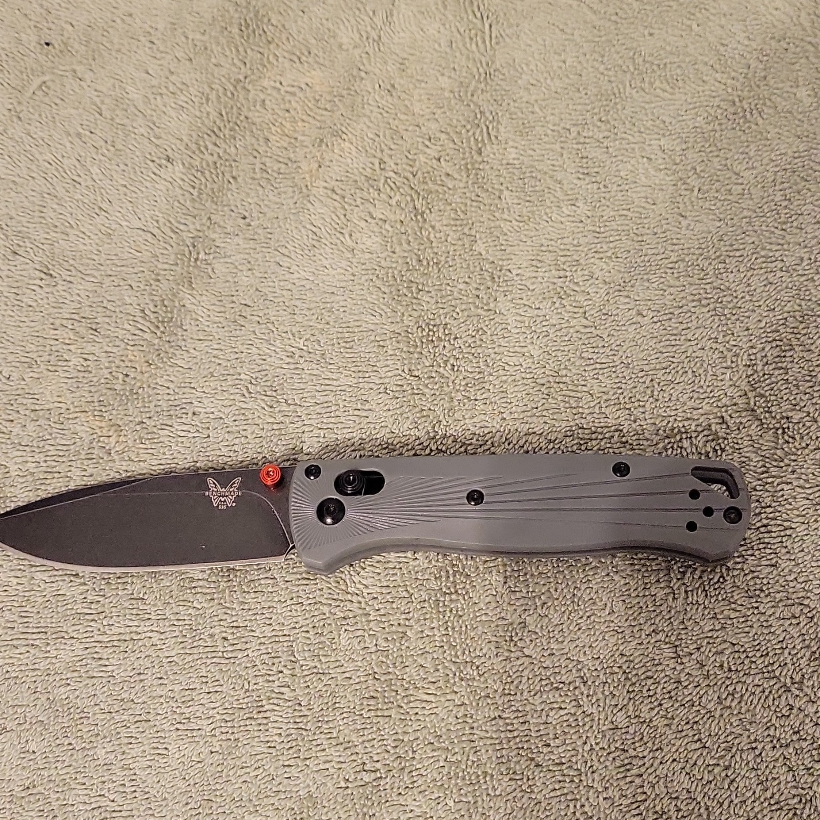 Benchmade Bugout 535 M390 Pocketknife Gray Axis Lock Drop Point Manual