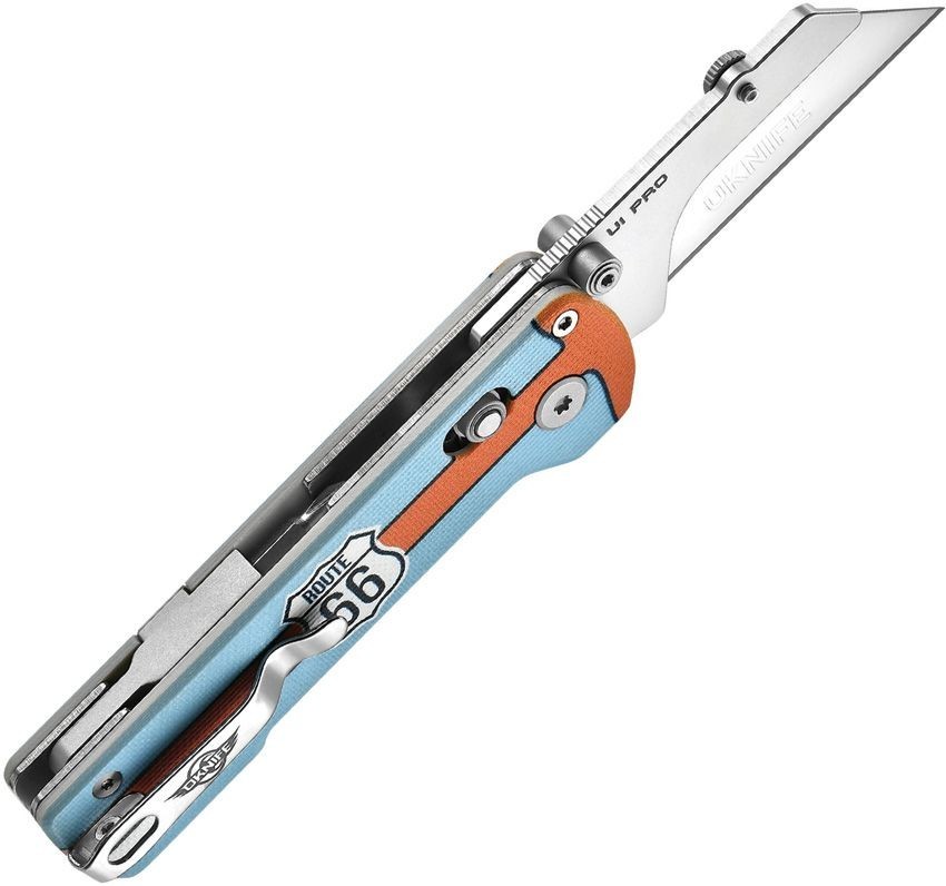 Oknife Otacle U1 Pro Rail Lock Pocketknife Quick-Change Carbon Steel Blade G10