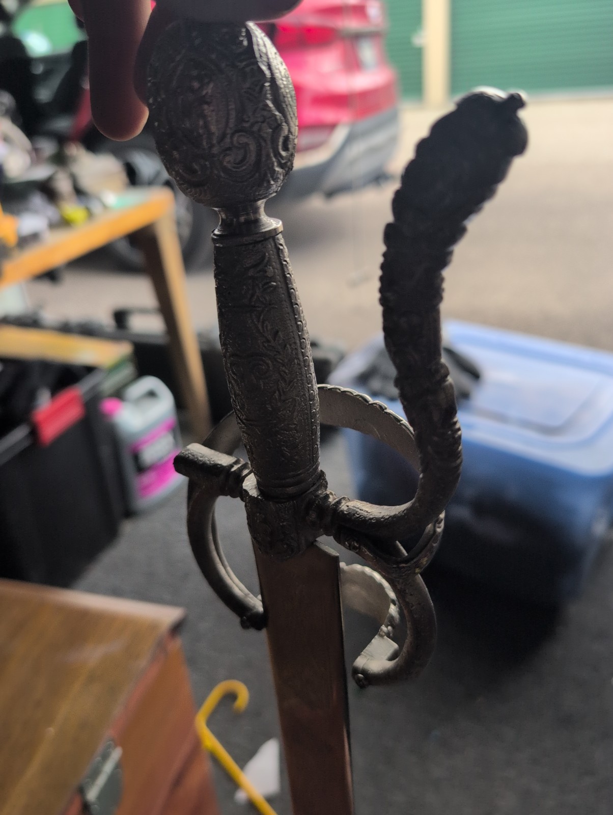 Vintage Felipe II Decorative Sword NO SCABBARD Replica NOT SHARP ONLY POINTY