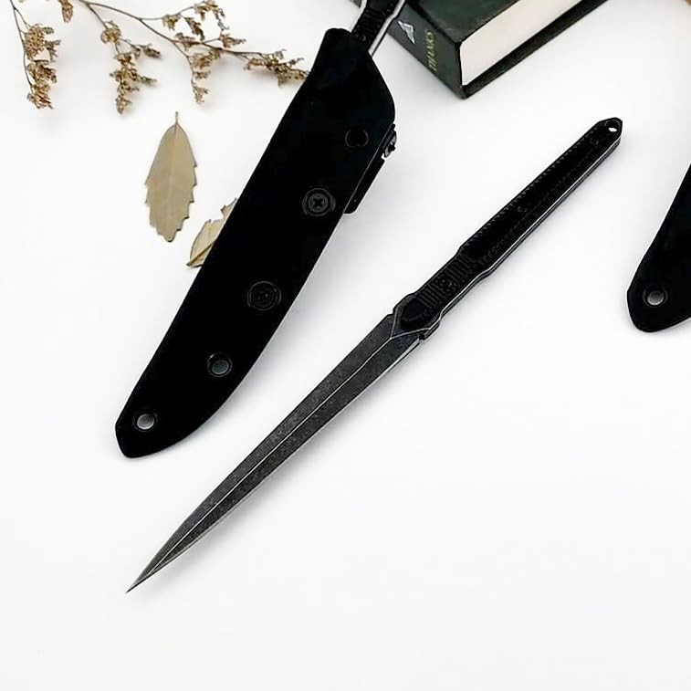 9.5» Full Tang Tactical Fixed Blade 8Cr13Mov Steel Blade Aluminum Handles wi…