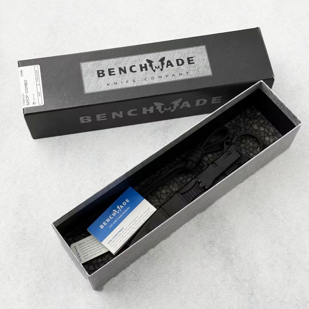 Benchmade 176BK SOCP® Dagger 440C Stainless Steel Black Sheath Knife