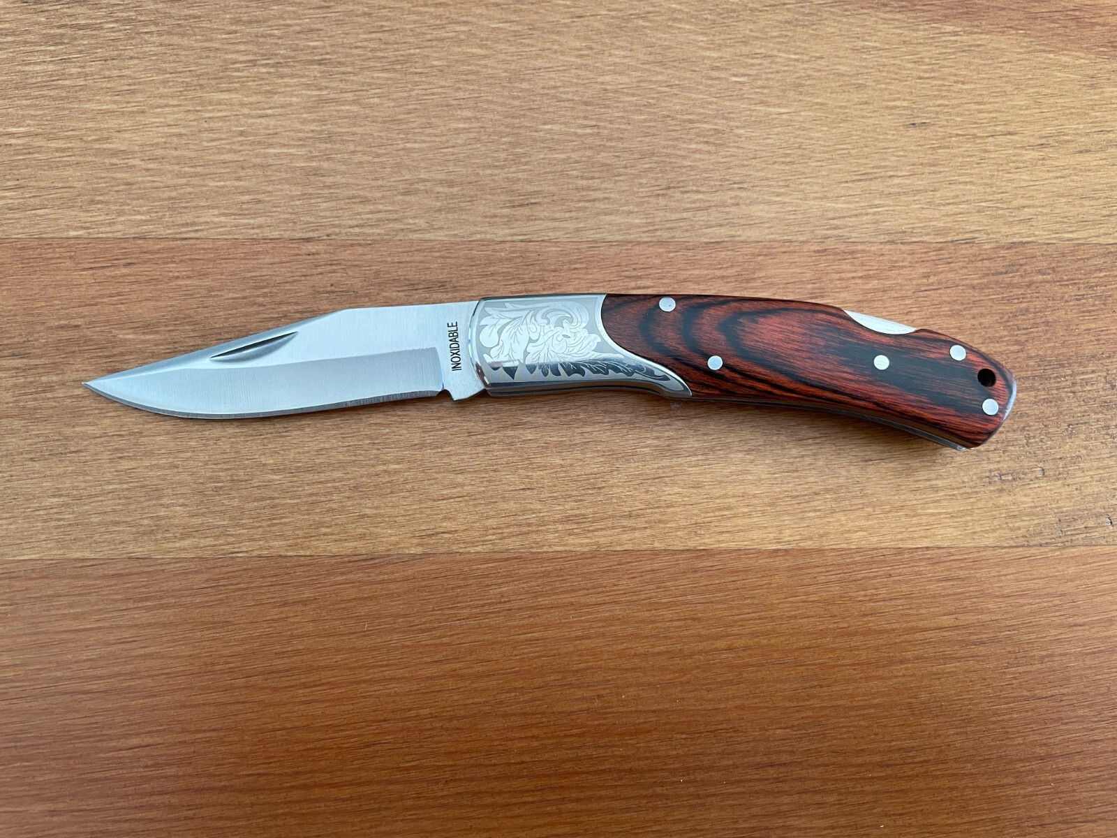 2.5″ Small Folding Pocket Knife Bolsters Engraved Imported from Spain -US Seller