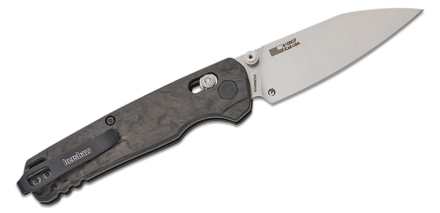 Kershaw Bel Air 6105CF MAGNACUT Reverse Tanto Axis Lock Carbon Fiber Handles