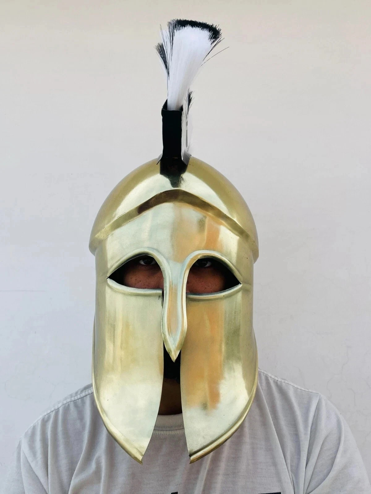 Medieval Wearable Roman Greek Corinthian Authentic For Trojan War Helmet Armor