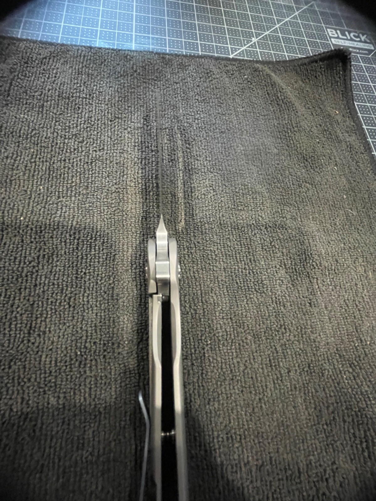 Kizer Eliminator 2- Titanium scales w/ CPM S35VN steel