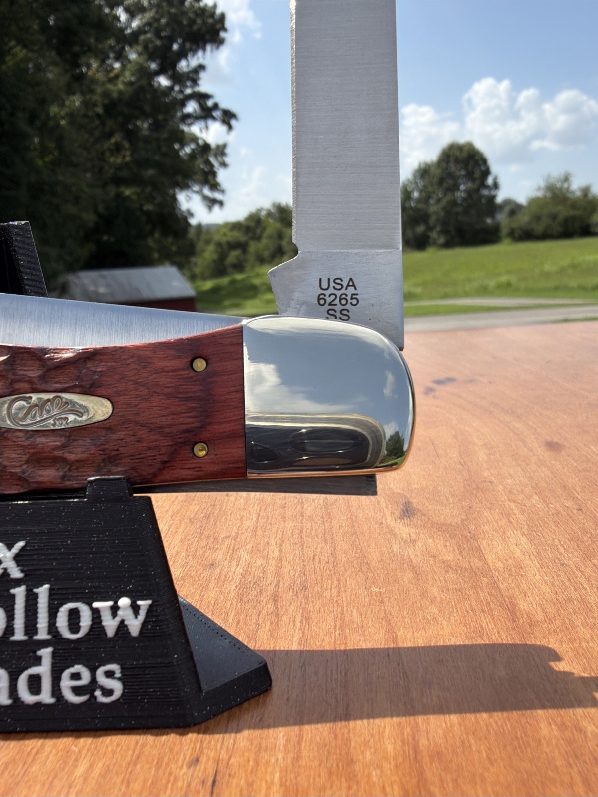 Case XX 2025 Rosewood Standard Jig 6265 SS Folding Hunter With Sheath