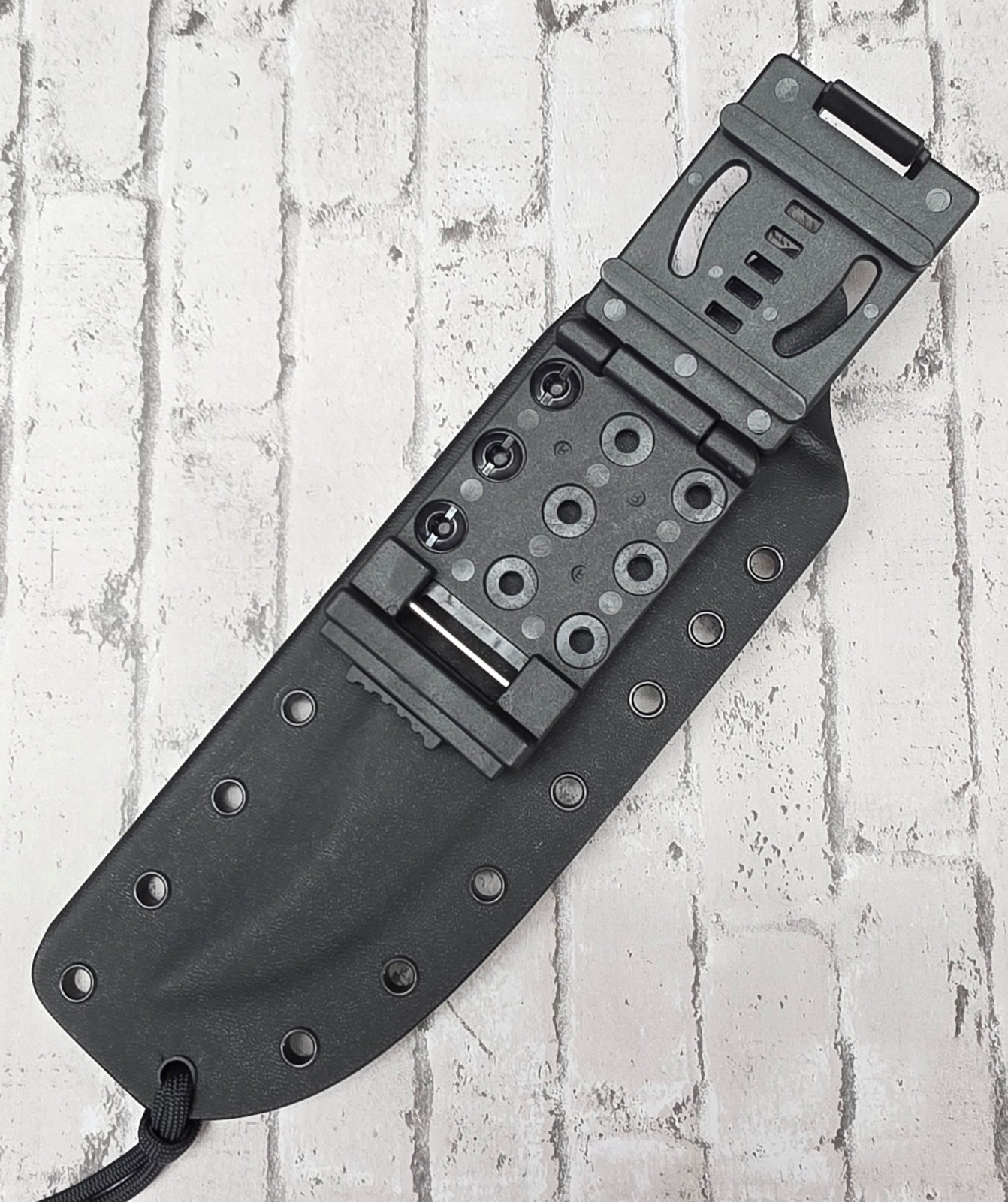KYDEX SHEATH for KA-BAR 1217 USMC FIGHTING KNIFE, BELT CLIP, HAND MADE, KAKY492