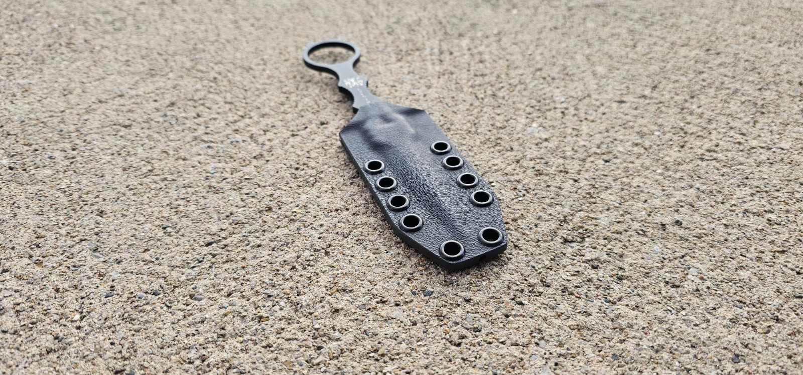 BENCHMADE «SOCP 176BK» kydex sheath, PANCAKE style Sheath, Paracord (BK)