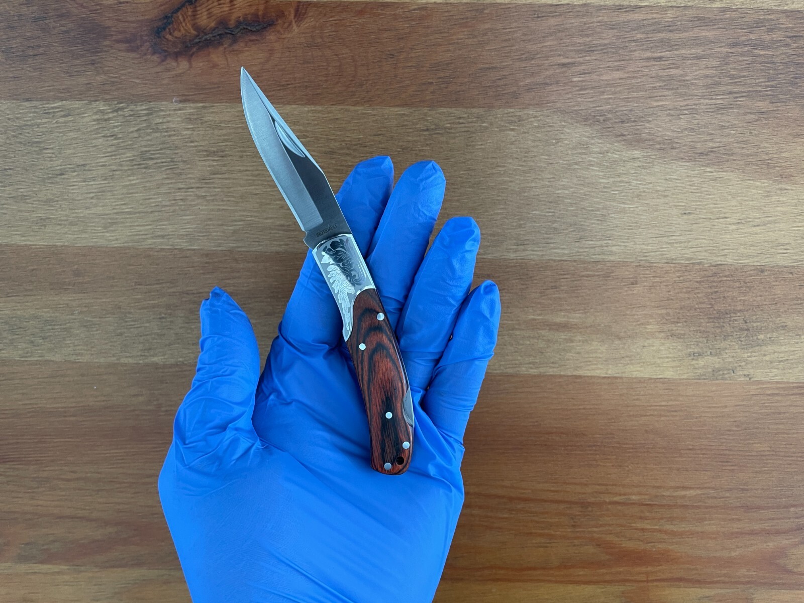 2.5″ Small Folding Pocket Knife Bolsters Engraved Imported from Spain -US Seller