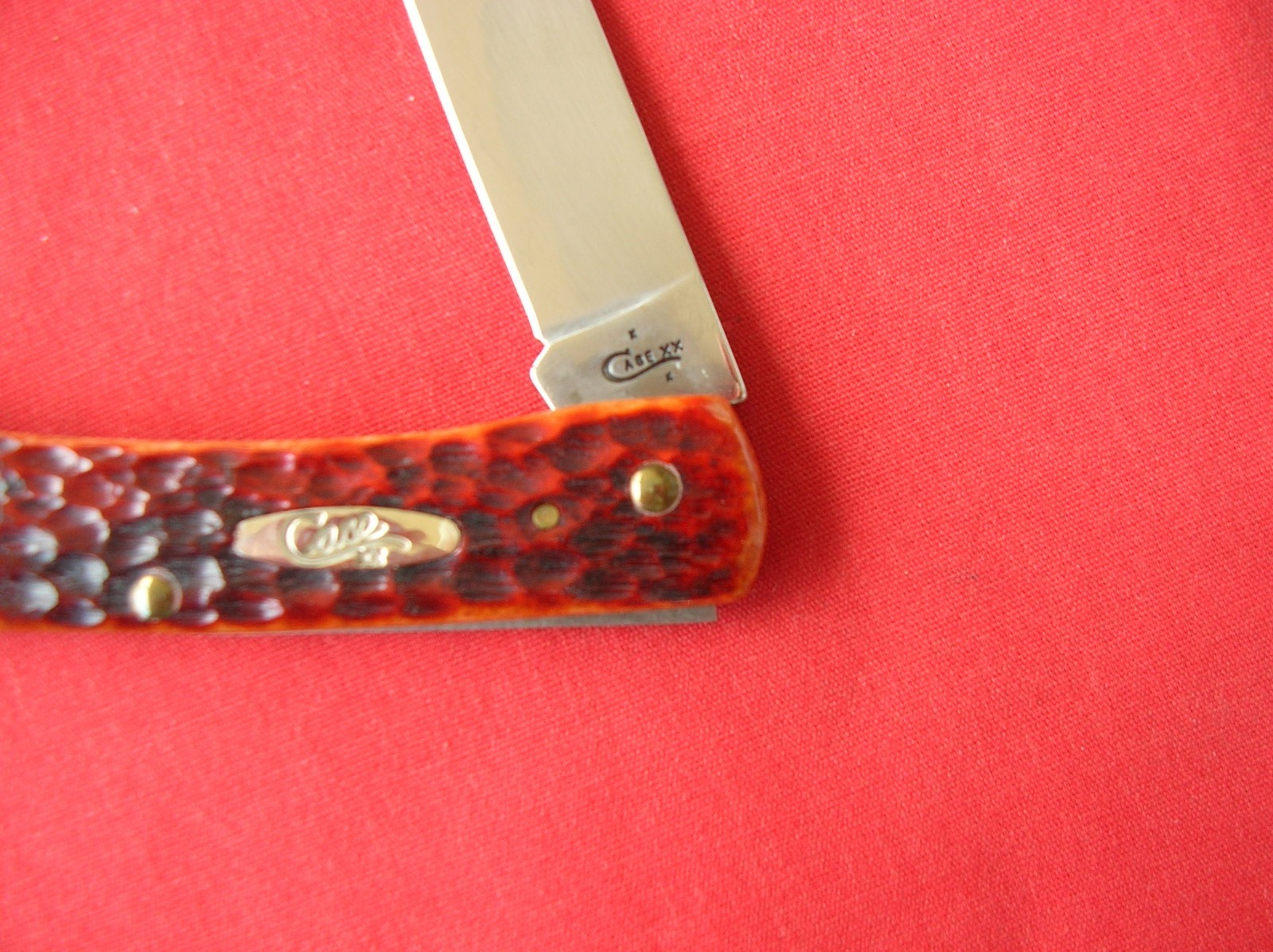 CASE XX SODBUSTER JR. CHESTNUT JIG BONE HANDLES 2018 KNIFE 1