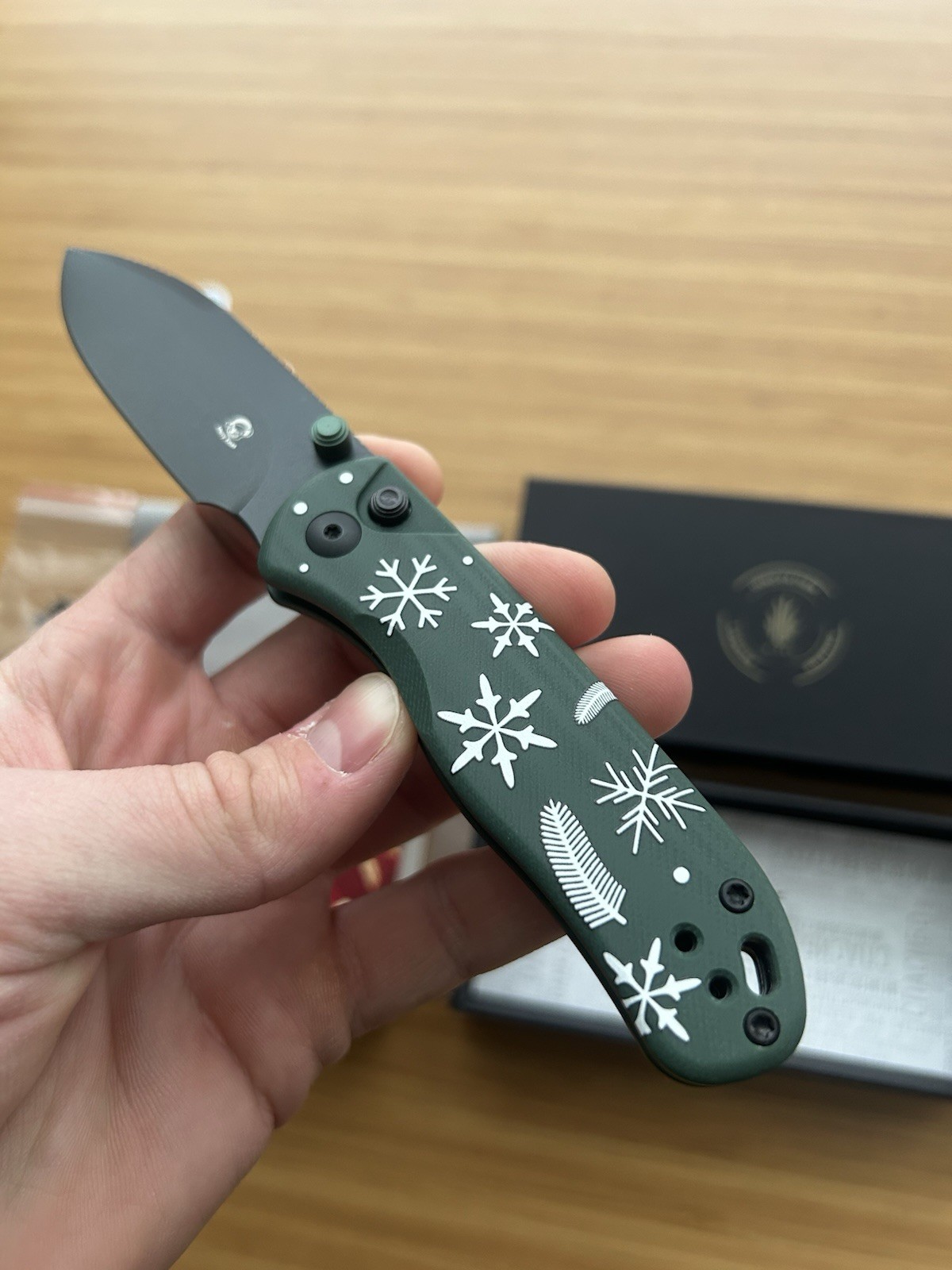 Kizer Limited Edition Christmas 2025 Drop Bear 2 V3619.2CDMC1 – Green – AEB-L