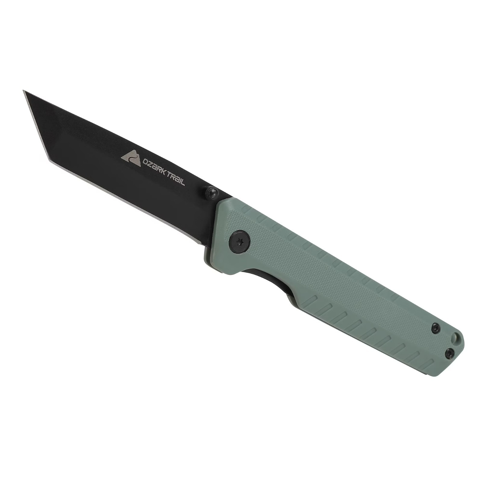 Ozark Trail Shadow 7.5 in Tanto Folding Knife, 3.25 in Stainless Steel