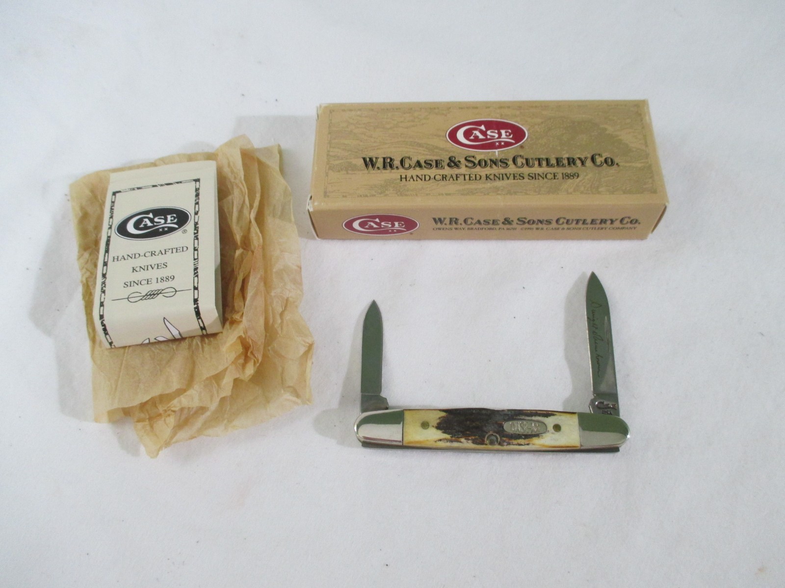 Case XX 1997 Stag Eisenhower Knife 5263 SS, Item 00134