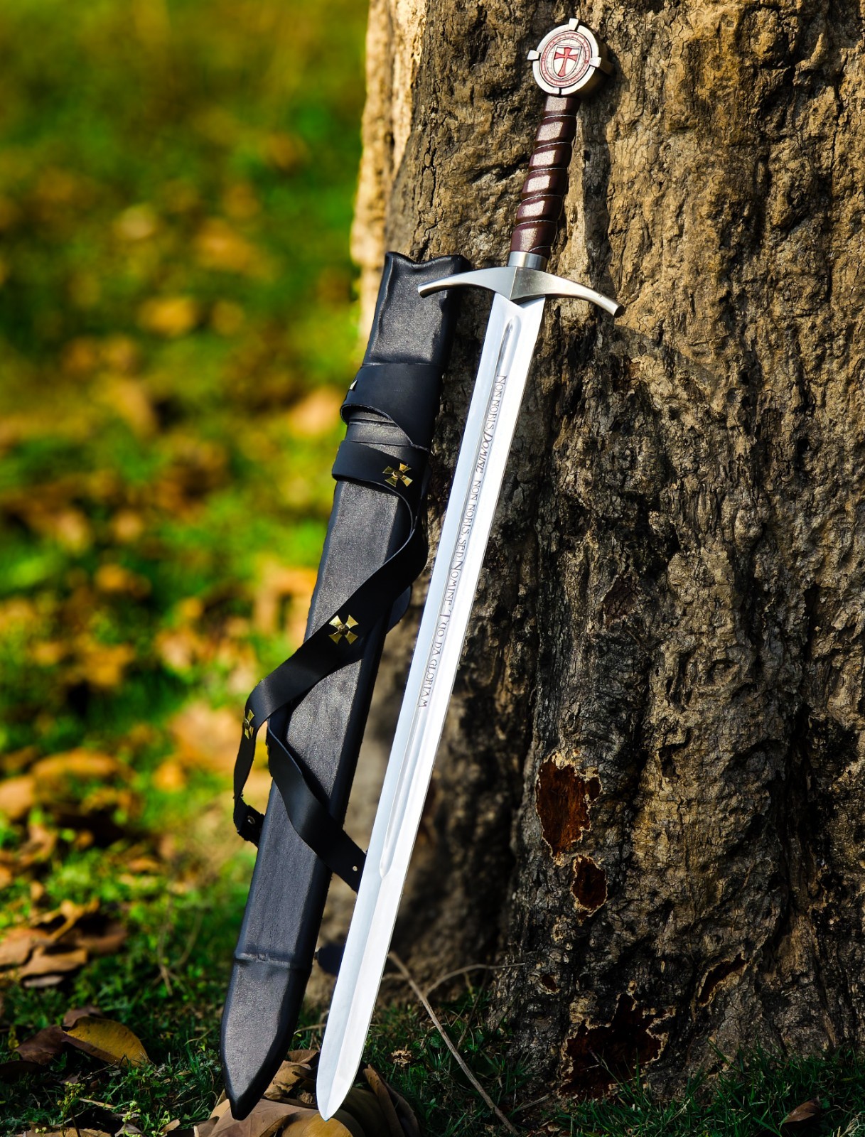 Accolade Sword Of Knights Templar Replica Medieval Crusader Templar Functional