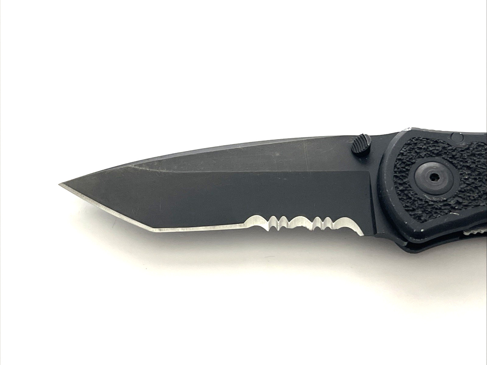 Kershaw 1670TBLKST Blur Tanto Folding Knife Sandvik 13C26 Aluminum USA 2008