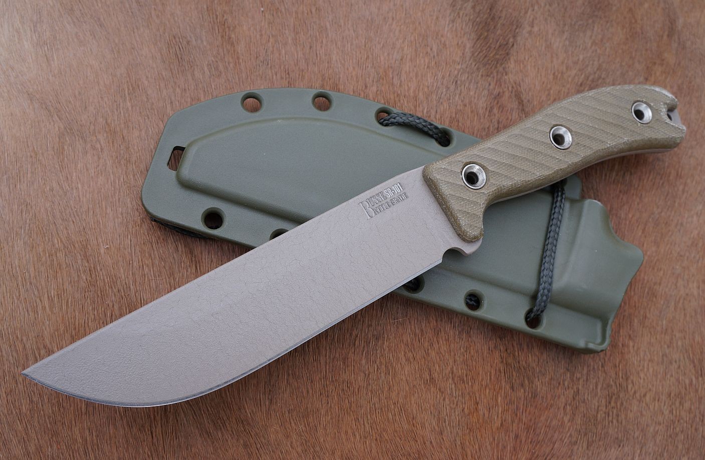 Busse Combat knife Desert Patrol Field Survival Knife by Jerry Busse – Full Tang