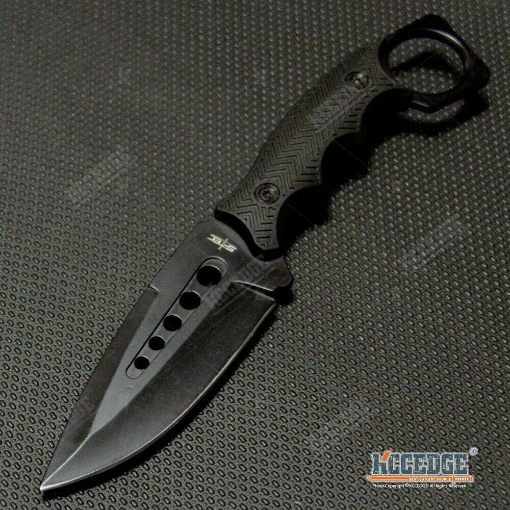 9″ Full Tang Tactical Knife Kydex Style Sheath Hunting Knife Survival Knife