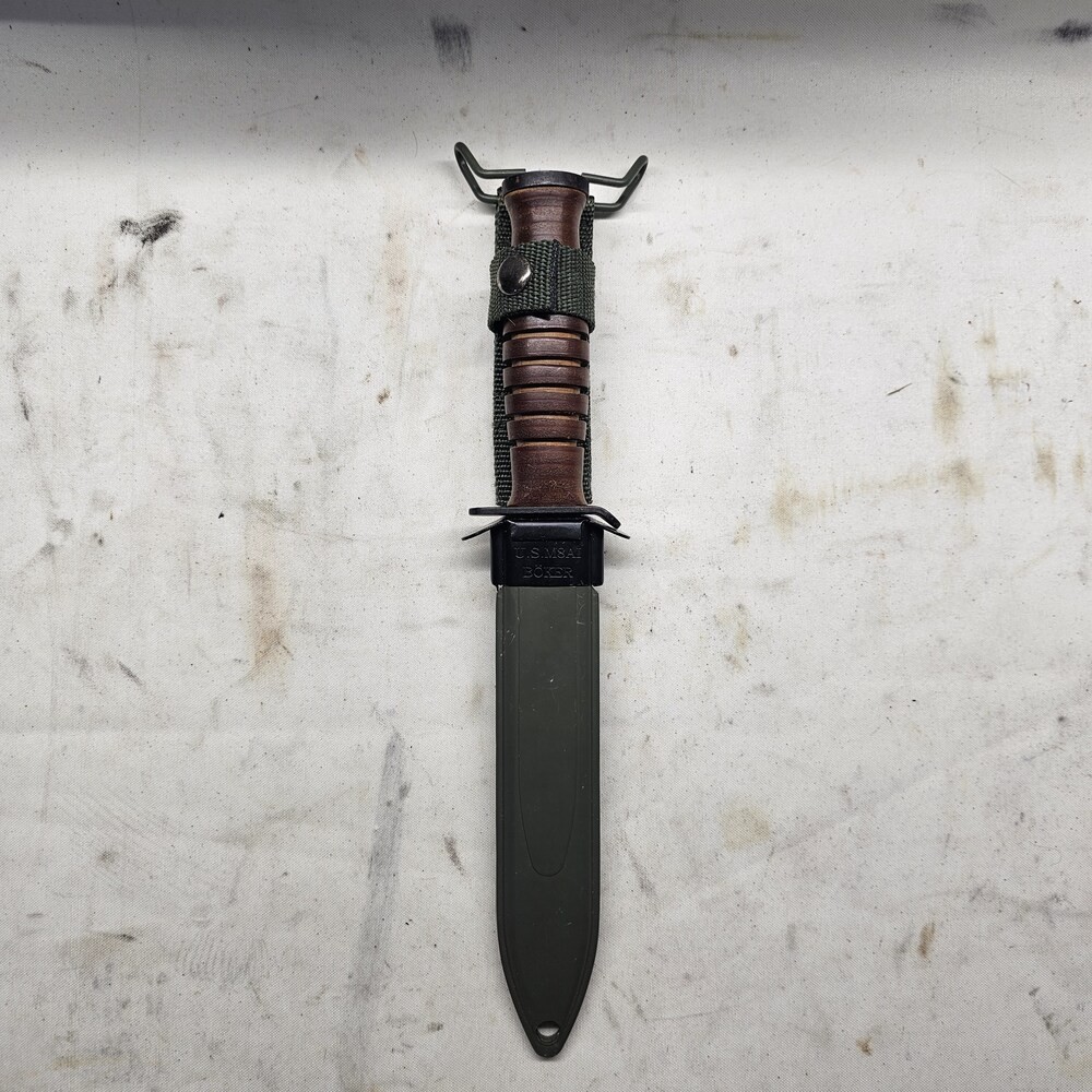 BOKER M3 M8A1 REPRODUCTION FIXED BLADED KNIFE W/ SHEATH